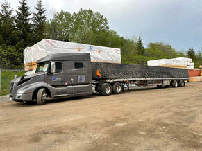 53 foot tandem flatbed trailer