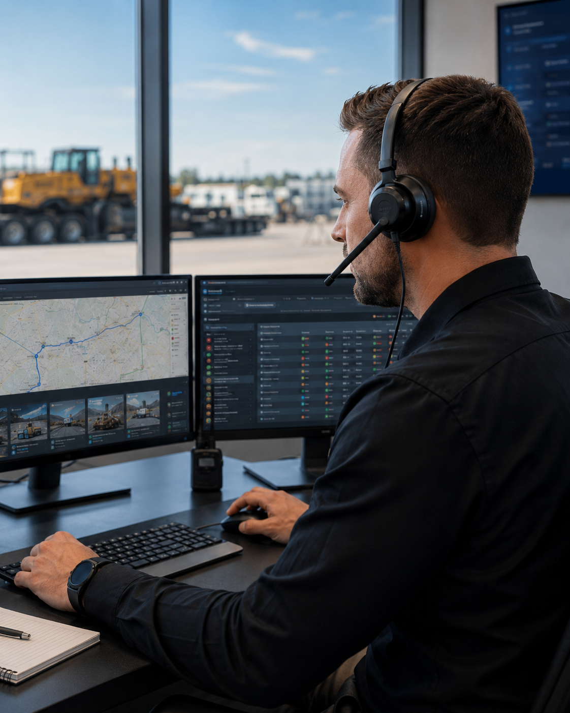 Dispatcher at Bufalus Transport