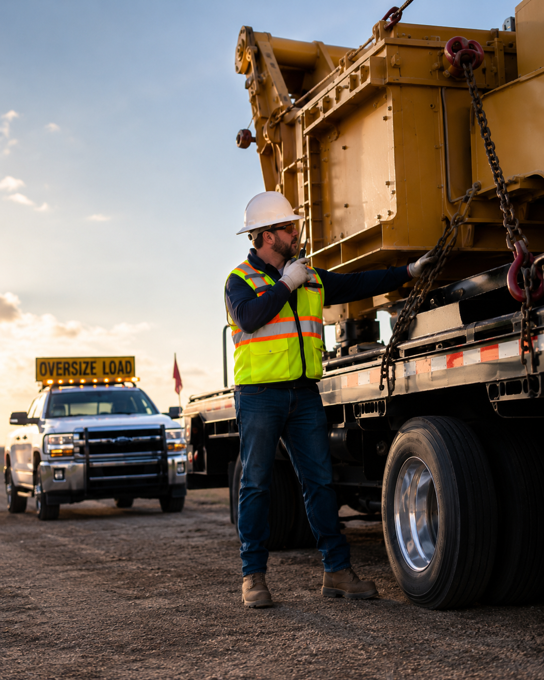 Heavy haul support team member