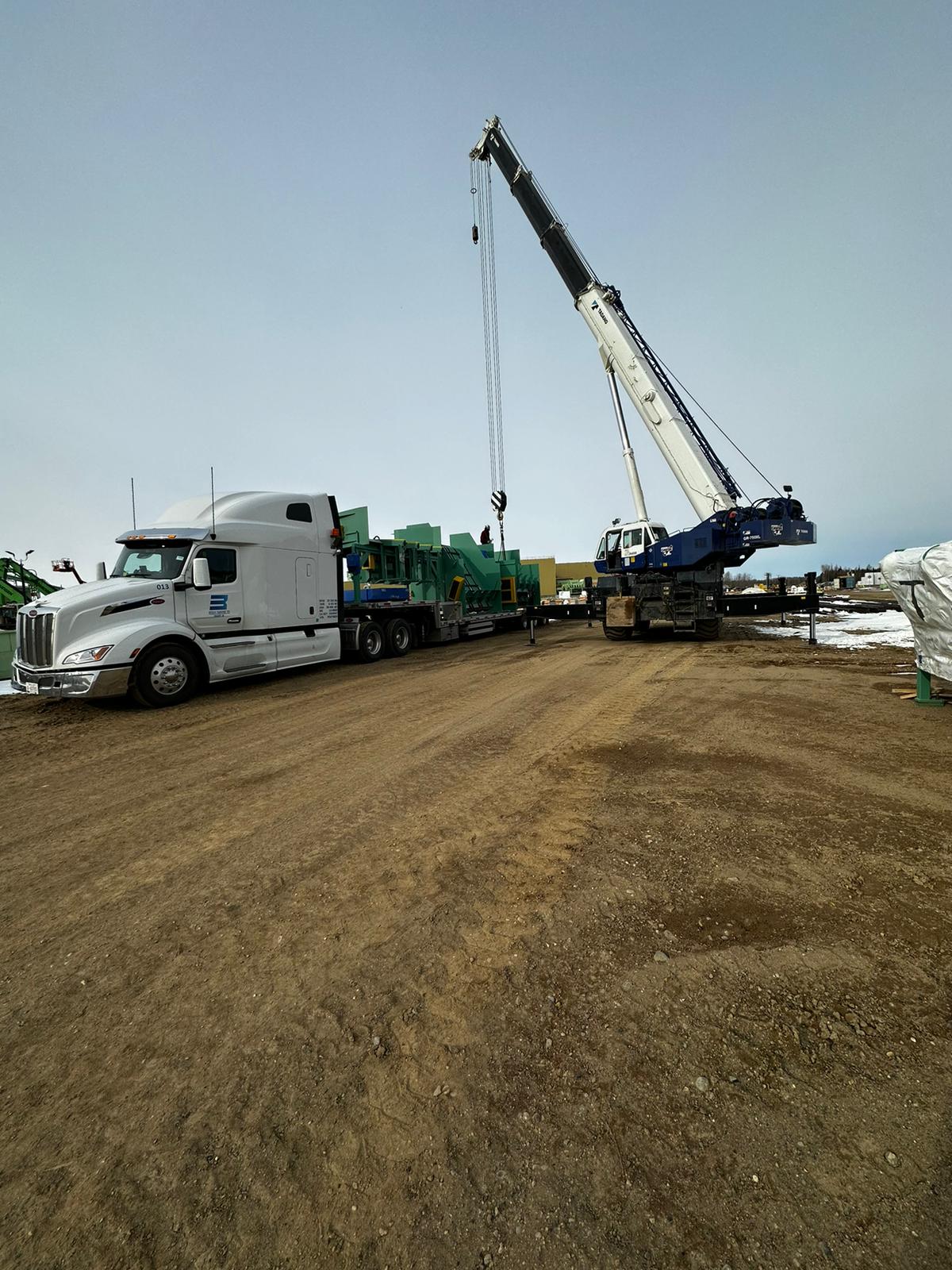 Bufalus Transport equipment in operation